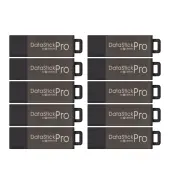 Centon DataStick Pro USB Flash Drives, USB 2.0, 2GB, Gray, Pack Of 100, S1-U2P1-2G100PK