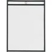 Partners Brand Job Ticket Holders, 9"" x 12"", Black, Pack Of 25