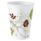 Dixie® Paper Hot Cups, 12 Oz., Pathways, Carton Of 500