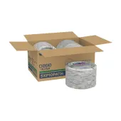 Dixie Ultra® 10-1/16"" Heavy-Weight Paper Plates, Pathways®, 500 Count (125 Plates Per Pack, 4 Packs Per Case)
