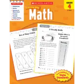 Scholastic Success With: Math Workbook, Grade 4