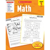 Scholastic Success With: Math Workbook, Grade 5