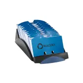 Rolodex® VIP® Open Business Card File, 2 1/4"" x 4"", 500 Card, Black