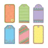 Barker Creek® Accents, Tag You're It!, Pack Of 36