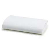 Medline Soft-Fit® Knitted Flat Sheets, With Gusset, 15""H x 32""W x 84""D, White, Pack Of 12