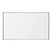 Lorell® Porcelain Unframed Dry-Erase Whiteboard, 48"" x 72"", Satin Aluminum Frame
