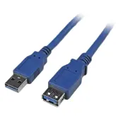 StarTech.com 6 ft SuperSpeed USB 3.0 (5Gbps) Extension Cable A to A M/F - Extend your USB 3.0 SuperSpeed cable an additional 6 feet - USB3SEXTAA6
