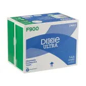 Brawny Industrial® Dine-A-Cloth® FLAX 900 Heavy-Duty 1/4-Fold Foodservice Cloths, Unscented, 12 3/4"" x 21"", White, 1 Box Of 144 Cloths