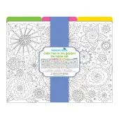 Barker Creek File Folders, Letter Size, Color Me! In My Garden, Pack Of 12