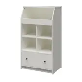 Ameriwood Home The Loft 24""W 1-Drawer Storage Tower, White