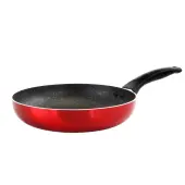 Oster Merrion Aluminum Frying Pan, 9-1/2"", Red
