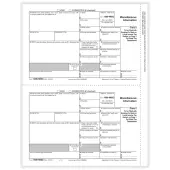 ComplyRight® 1099-MISC Tax Forms, 2/1, 2-Up, 8-1/2"" x 11"", Pack Of 100 Forms