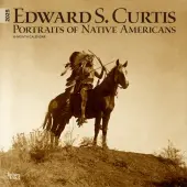 2025 BrownTrout Edward S. Curtis Portraits of Native Americans Wall Calendar, 12"" x 12"", Art and Architecture, Jan to Dec 2025, 9781975474768