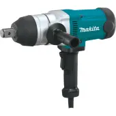 Makita Corded Impact Wrench With Friction Ring Anvil, 1"", Blue