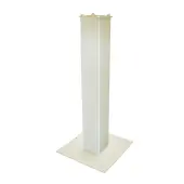 Mail Boss™ 27"" Surface Mount Mailbox Post, 27""H x 4""W x 4""D, White