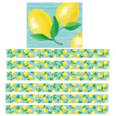 Teacher Created Resources® Border Trim, Lemon Zest, 35’, Set Of 6 Packs