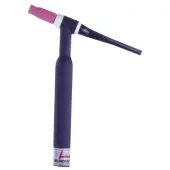 Weldcraft WP-18 Water Cooled Tig Torch Kit, Angled Head, 1 1/16 in, 25 ft Cable