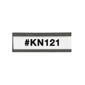 Partners Brand Magnetic ""C"" Channel Cardholders 1"" x 3"", Case of 25