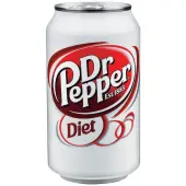 Dr. Pepper Dr Pepper Diet, 12 Oz, Case Of 24 Cans