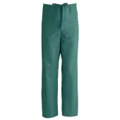 Medline ComfortEase™ Unisex Regular Non-Reversible Drawstring Cargo Scrub Pants, 3X, Evergreen