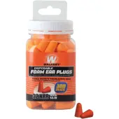 Walker's Game Ear® Foam Ear Plugs, 1 Size, Red, Jar Of 100 Ear Plugs