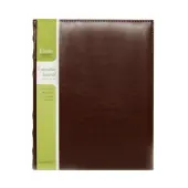 Eccolo Executive Journal, 8"" x 10"", 256 Pages, Brown