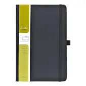 Eccolo™ Cool Jazz Journal, 5 1/2"" x 8"", Ruled, 192 Pages, Black