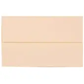 JAM Paper® Booklet Invitation Envelopes, A10, Gummed Seal, Strathmore Natural White, Pack Of 25, 191223