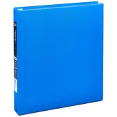Office Depot® Brand Heavy-Duty 3-Ring Binder, 1"" D-Rings, 49% Recycled, Blue