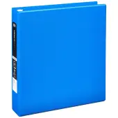 Office Depot® Heavy-Duty 3-Ring Binder, 1 1/2"" D-Rings, 34% Recycled, Blue