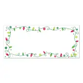 Great Papers! #10 Envelopes, String of Lights, Adhesive Closure, Pack Of 40