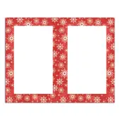Great Papers! Masterpiece Studios 2-Up Holiday Invitations, Snowy Flakes, 8 1/2"" x 5 1/2"", Pack Of 50