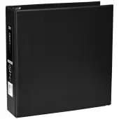 Office Depot® Heavy-Duty 3-Ring Binder, 2"" D-Rings, Black