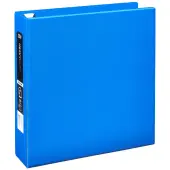 Office Depot® Heavy-Duty 3-Ring Binder, 2"" D-Rings, 49% Recycled, Blue