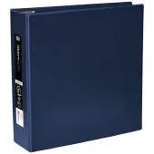 Office Depot® Heavy-Duty 3-Ring Binder, 3"" D-Rings, Navy