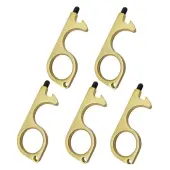 WeCare No-Touch Door Opener Keys, Pack Of 5 Keys