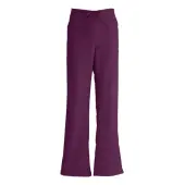 Medline ComfortEase™ Ladies' Modern-Fit Cargo Scrub Pants, Medium, Wine