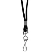 C-Line® Standard Lanyards With Swivel Hooks, 36""L, Black, Pack Of 24
