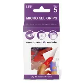 LEE Tippi Fingertip Grips, Assorted, #5, Pack Of 10