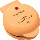 Nostalgia Electrics MyMini Personal Electric Griddle, Orange