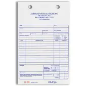 Custom Carbonless Business Forms, Pre-Formatted, Service Invoice Forms, 5-3/8"" x 8 1/2"", 2-Part, Box Of 250