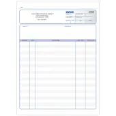 Custom Carbonless Business Forms, Pre-Formatted, Invoice Forms, Ruled, 8 1/2"" x 11"", 3-Part, Box Of 250