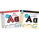 Barker Creek Letter Pop-Outs, 4"", Dot To Dot, Set Of 510 Pop-Outs