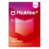 McAfee+ Premium Individual Antivirus And Internet Security Software, Unlimited Devices, 1-Year Subscription, Auto-Renewal, Product Key, MPP41EODURPIM