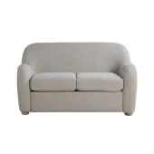 Lifestyle Solutions Gilroy Loveseat, 32-3/4""H x 57-1/10""W x 33-1/10""D, Pebble