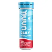 Nuun Daily Wild Strawberry, 10 Tablets Per Tube, Pack Of 8 Tubes
