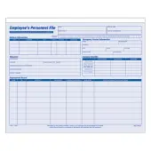 Adams® Employee Record Folders, 9 1/2"" x 11 3/4"", Folded, Pack Of 20