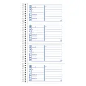Adams® 2-Part Petty Cash Receipt Book, 5 1/2"" x 11"", Book Of 200 Sets