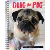 2026 Willow Creek Press Weekly Engagement Calendar, 6-1/2"" x 8-1/2"", Doug The Pug, January To December, 54642
