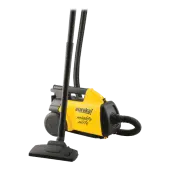 Eureka Mighty Mite® Canister Vacuum, Black/Yellow